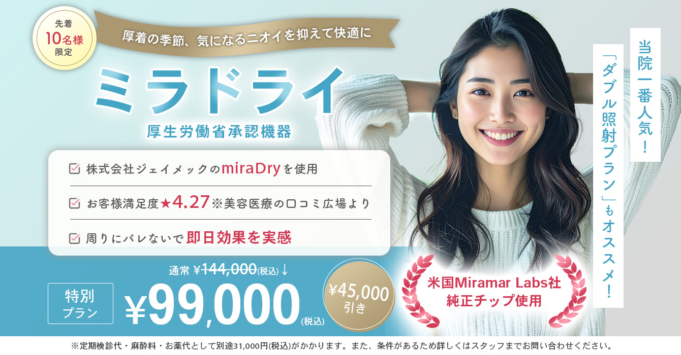 ミラドライキャンペーン