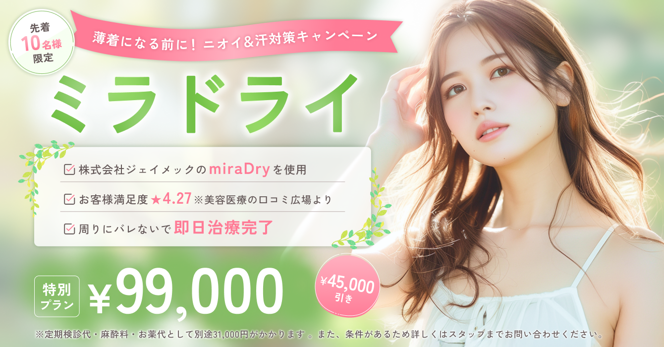 ミラドライキャンペーン